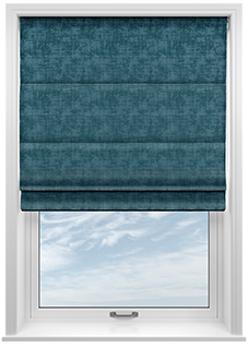 Lapidary, Lapis Lazuli - Motorised Roman Blind